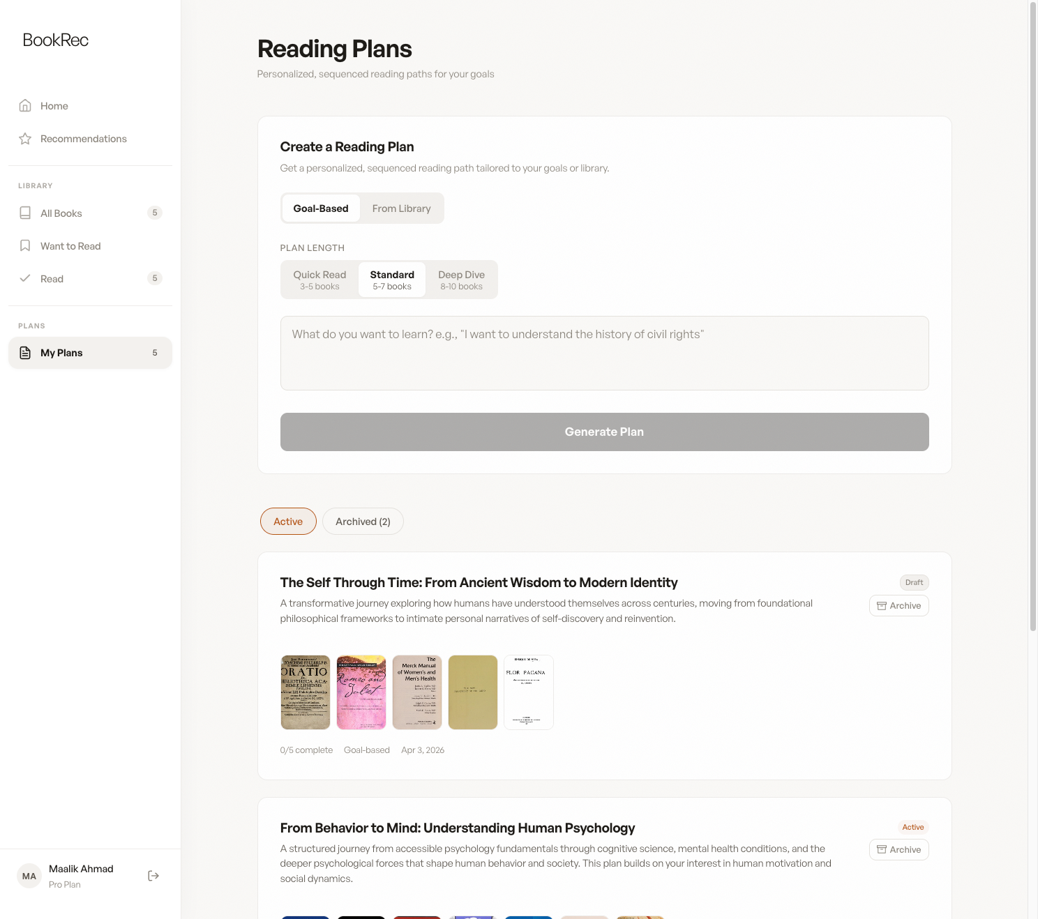 BookRecs.ai recommendation