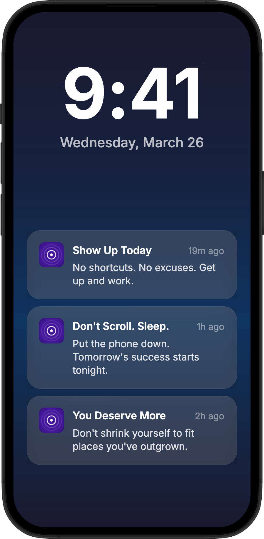 Multiple Nudge notifications on lock screen